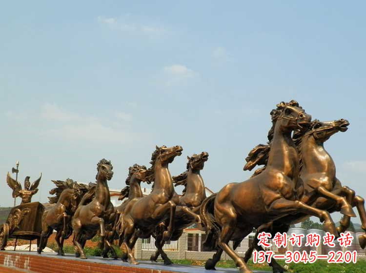 青岛阿波罗战神太阳神铜雕