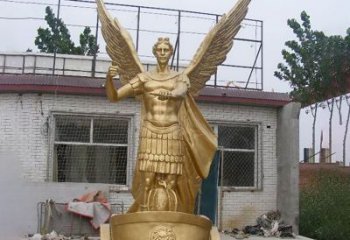 青岛阿波罗人物铜雕