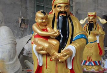 青岛福禄寿神像雕塑给予宗教庙宇灵性的祝福