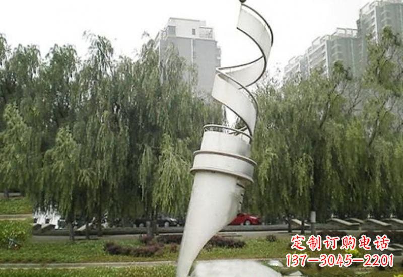 青岛不锈钢钢笔雕塑——精致的艺术构筑
