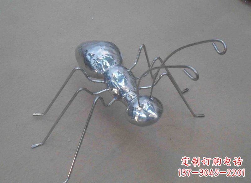 青岛不锈钢蚂蚁公园动物雕塑一种具有艺术价值的蚂蚁雕塑