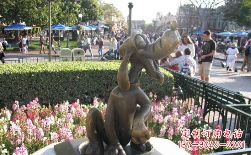 青岛动物铜雕精美而细致