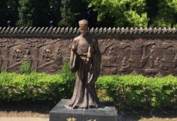 青岛蔡伦一位传奇历史人物的雕塑之美