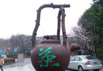 青岛茶壶雕塑——展现艺术精妙