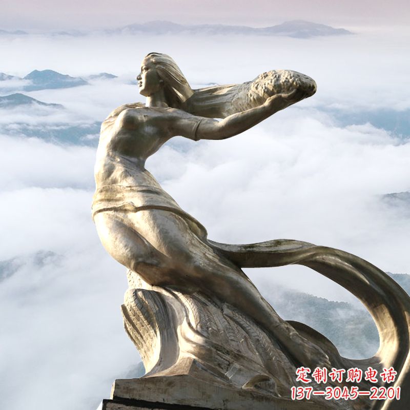 青岛女娲补天——神话中的传奇雕塑
