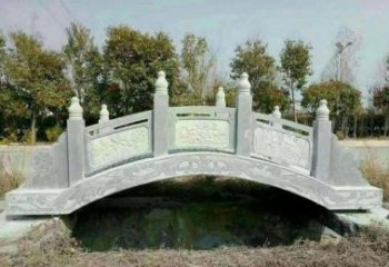 青岛公园大理石桥雕塑