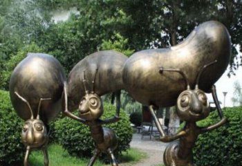 青岛雕刻精灵——蚂蚁铜雕
