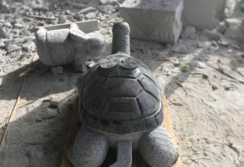 青岛精致定制：古代石雕乌龟
