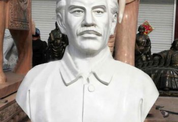 青岛白求恩胸像雕塑——校园世界名人著名医生的终极象征