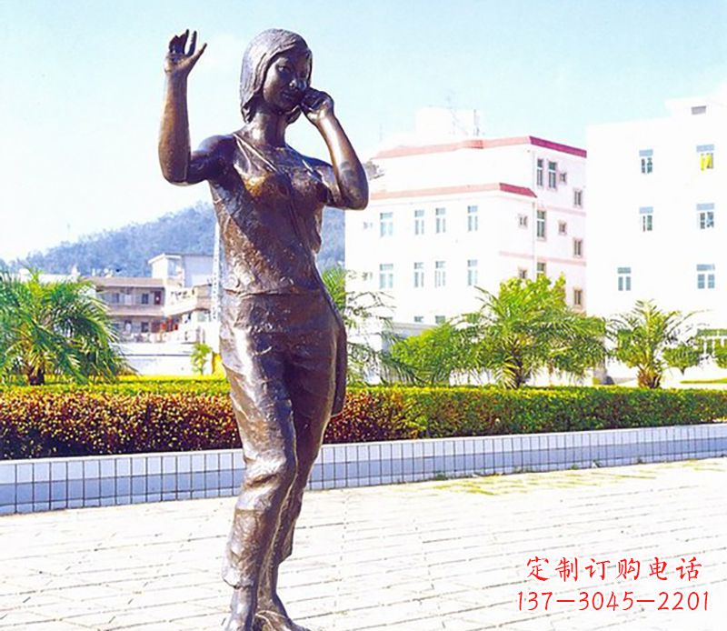 青岛美女雕塑——一种经典的室外观赏雕塑