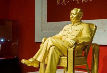 青岛雕刻毛主席偉人銅像，傳遞壹代領袖偉大革命精神