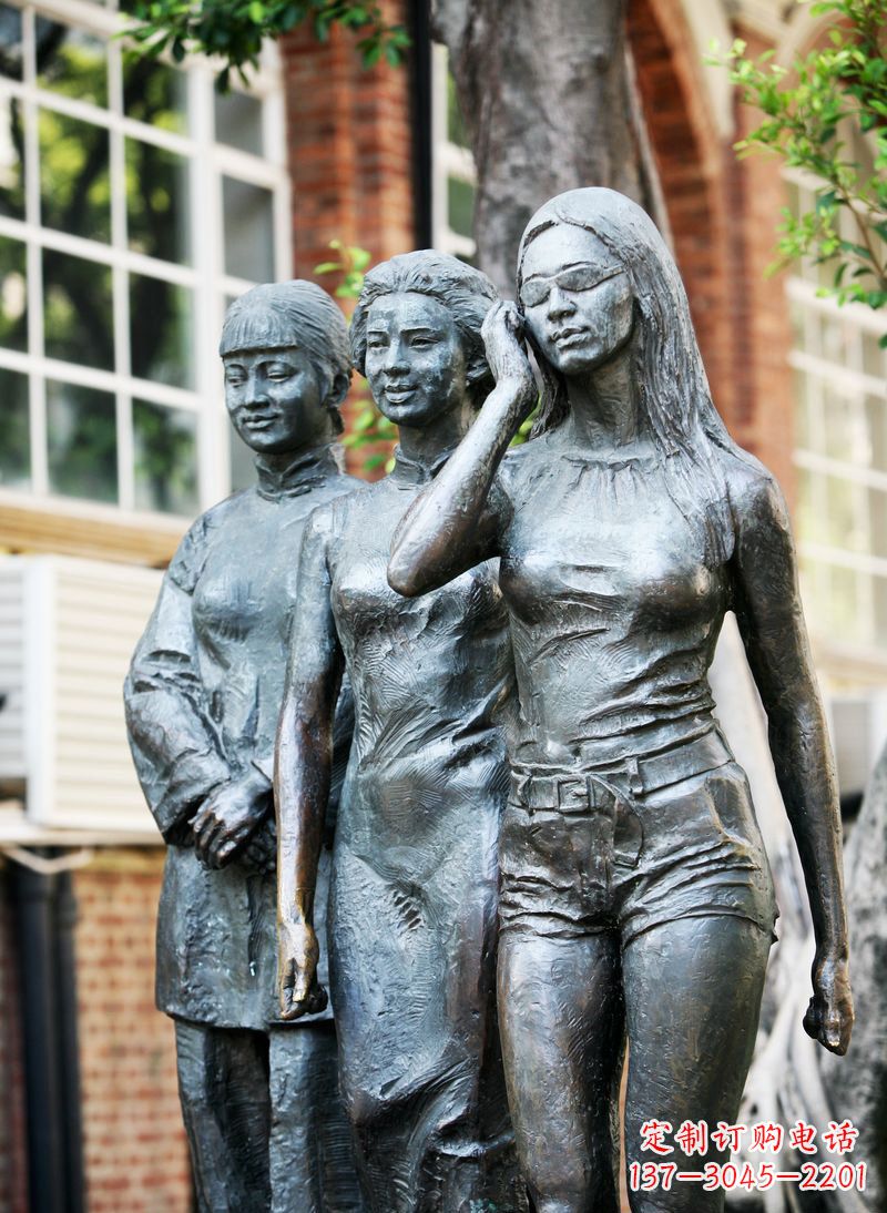 青岛悠久历史中的女性形象——中领雕塑女性雕塑