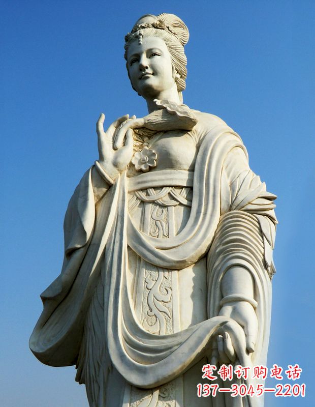 青岛玉雕美女鉴赏收藏美观之选