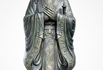 青岛青铜孔子像——独特的品格雕塑
