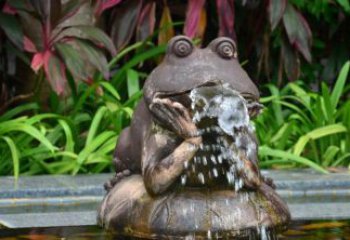 青岛青蛙喷泉铜雕，让您的休憩空间更加欢乐