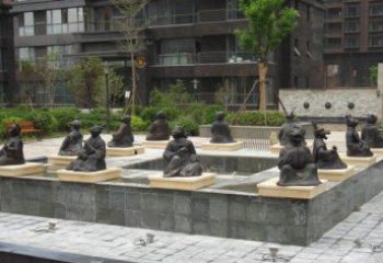 青岛中领雕塑：传承十二生肖文化的铜雕精品