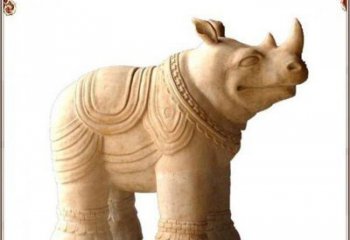 青岛中领雕塑：精致的水牛雕塑