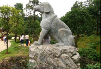 青岛中领雕塑狗公园动物雕塑摆件