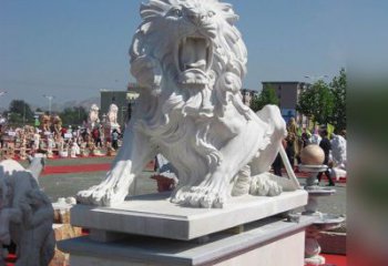 青岛狮子雕塑，带来王者气派