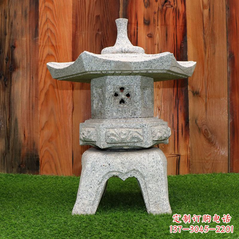 青岛中式复古石灯