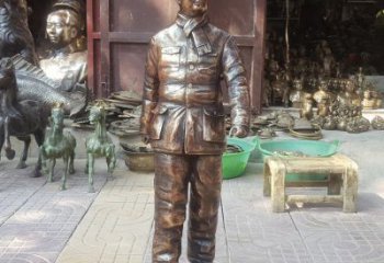 青岛铸铜青年时期毛主席